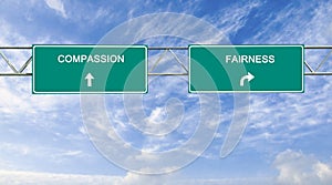 Compassion and fairness photo