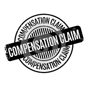 Compensation Claim rubber stamp