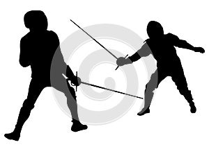 Compete in fencing two