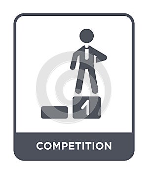 competition icon in trendy design style. competition icon isolated on white background. competition vector icon simple and modern