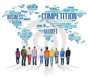 Competition Market Global Challenge Contest Concept