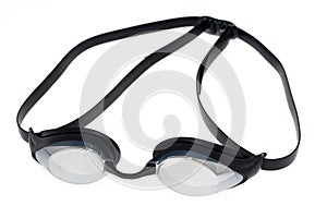 Competition swim goggles