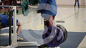 Competitions on powerlifting