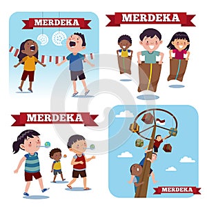 Competitions which are usually held on Indonesian Independence day