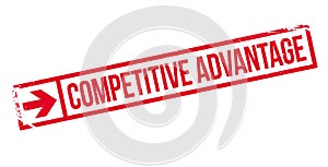 Competitive Advantage rubber stamp