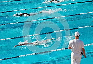 Konkurenční plavání 
