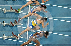 Competitors of 100m Women