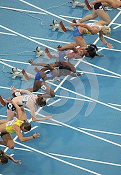 Competitors of 100m Women