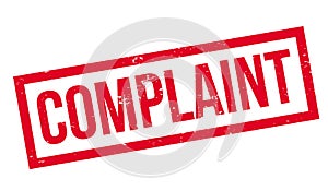 Complaint rubber stamp