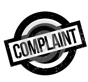 Complaint rubber stamp