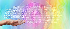 Complementary Therapy Word Tag Cloud