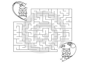 Complete and color the maze