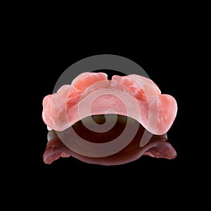 Complete maxillary denture