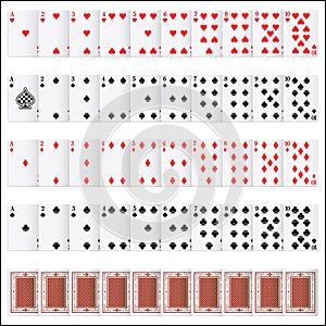 Complete set of Playing Card