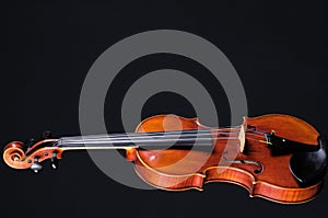 Complete Violin Viola On Black