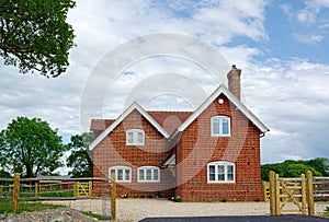 Completed New Build detached house.