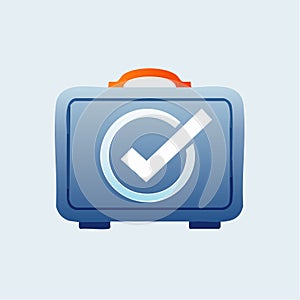 Completed Project Briefcase Vector Icon