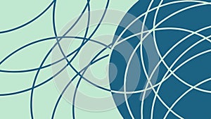 Complex Abstract Wavy Line Art Pattern, Intricate Dynamic Background, vector design Generative AI