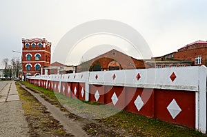 Complex of buildings of Dobrush paper factory year of construction 1870, Belarus