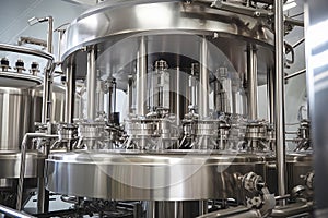 complex chemical process in a pharmaceutical or medical device factory