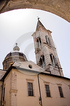 The complex, dedicated to the SS. Annunziata and constituted by the church with the annexed palace, Sulmona