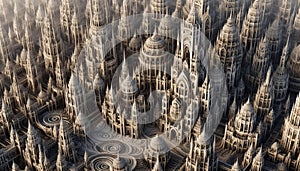 Fractal Metropolis