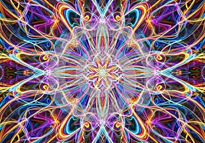 Is complex and dynamic, showcasing the depth and layering typical of