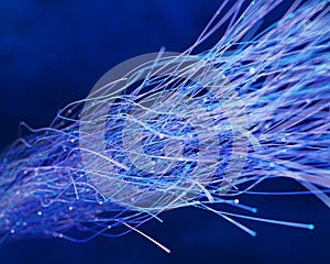 Complex fiberoptics cables