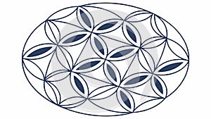 Complex Geometric Pattern, Abstract Design for Modern Backgrounds, vector design Generative AI