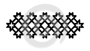 Complex Geometric Pattern Vector for Abstract Backgrounds, vector design Generative AI