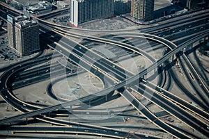 Complex Intersection aerial view