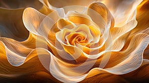 A complex and intricate design filled with interconnected lines and patterns that twist and turn