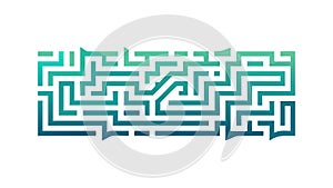 Complex Maze Design: A Challenge for Problem Solvers, vector design Generative AI