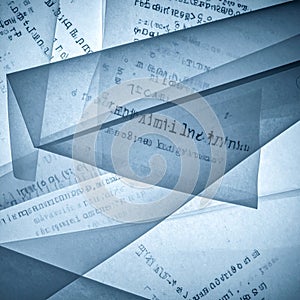 Abstract Layers of Digital Information