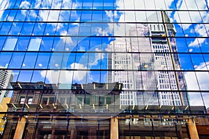 , Modern Office Building Reflections, Sydney CBD, Australia