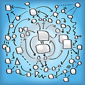 Complex Network Illustration