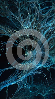 Futuristic Liquid Mercury Ocean with Neural Networks, Data Whales, and Floating Libraries
