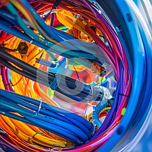 Complex Network Wiring and Data Connectivity