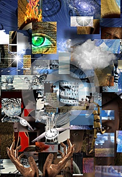 Complex Surreal Abstract Art