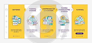 Complex system vector infographic template