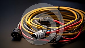 Complex wiring harness for the car building industry