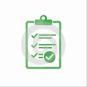 Compliance and Approval Checklist Vector Icon
