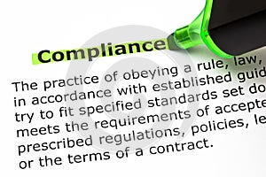 Compliance Definition