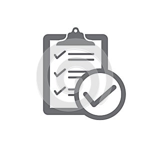 In compliance - icon set that shows company passed inspection photo