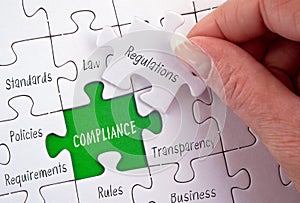 Compliance puzzle with img