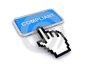 Compliant button illustration photo