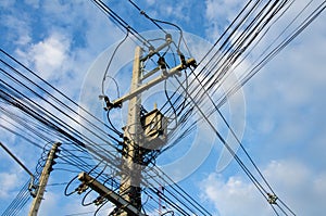 Complicate electricity cable