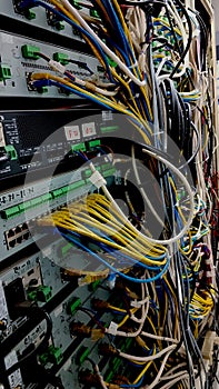 complicated building internet cables