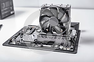 Components of the computer at the time of assembly of the PC.