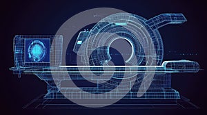 components disassembling ct scanner